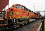 BNSF 4540 on K161